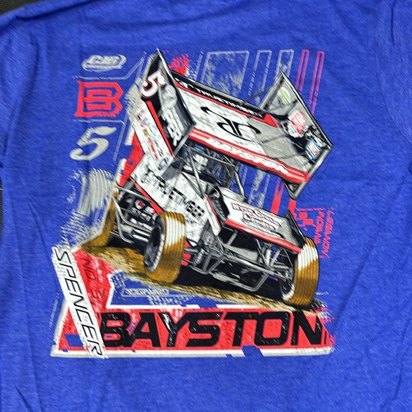 Spencer Bayston Racing Tee Shirt size Large - Picture 5 of 7